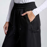 Women's Perforated Logo Wide Leg Trouser