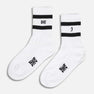 Women's #Shegolfs Crew Socks - White - One Size