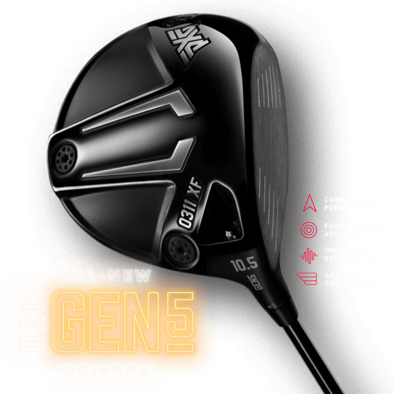 PXG GEN5 0311XF ドライバーロフト角9 - クラブ