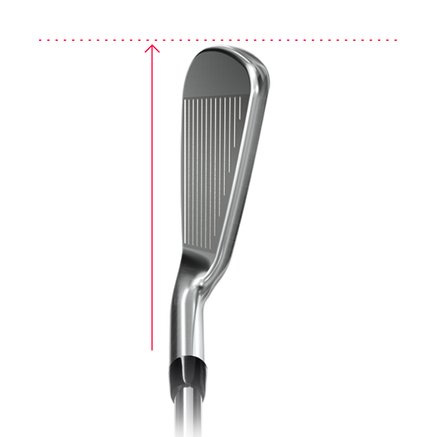 PXG 0311 XP GEN6 Iron Blade Length