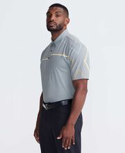 Men's Comfort Fit X Sleeve Texture Polo 