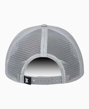 Scottsdale Trucker Snapback Hat - Grey/Blue Logo - One Size Grey