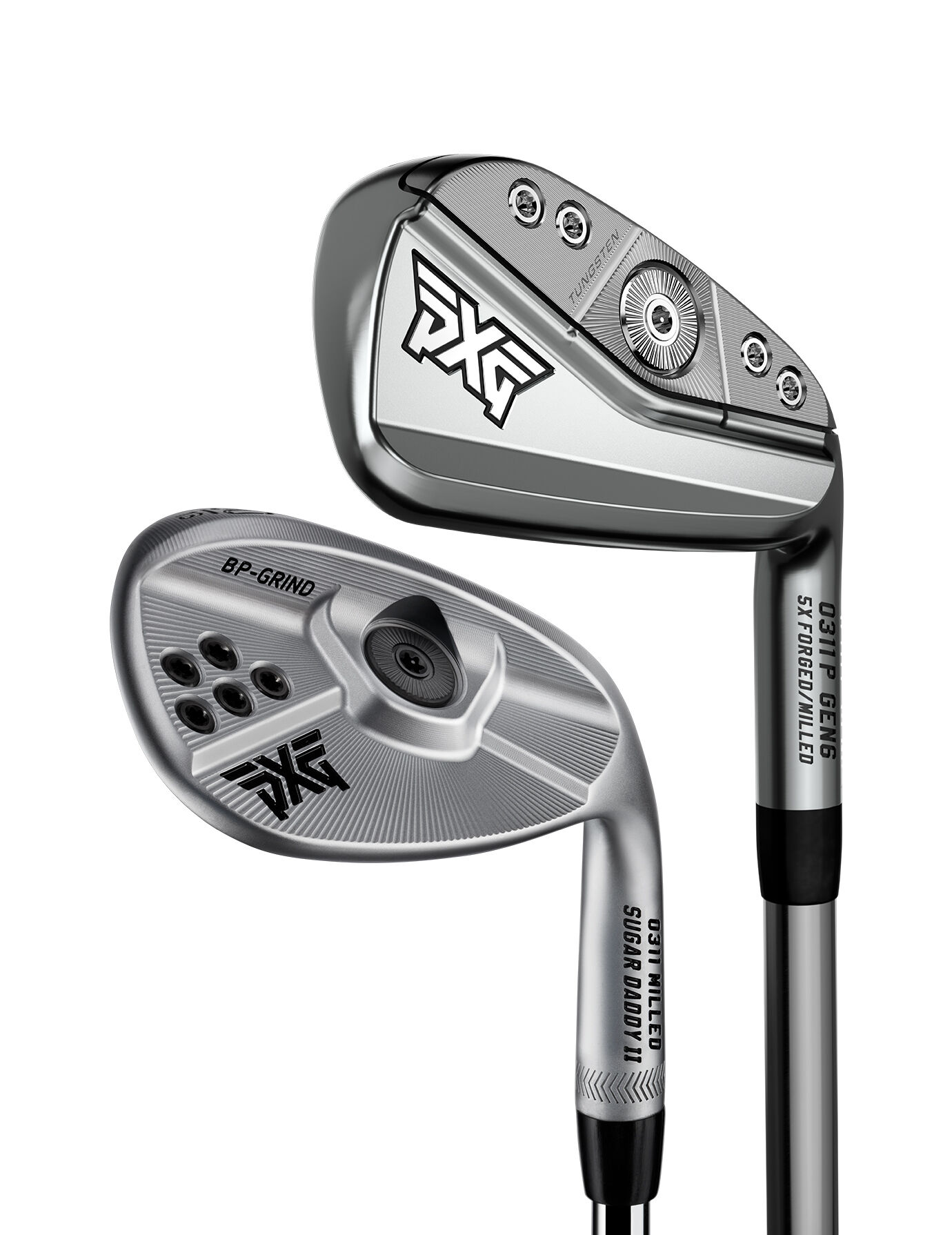 Buy GEN6 0311 P Irons 7-PW, G-Double Chrome, Sugar Daddy II Wedges 