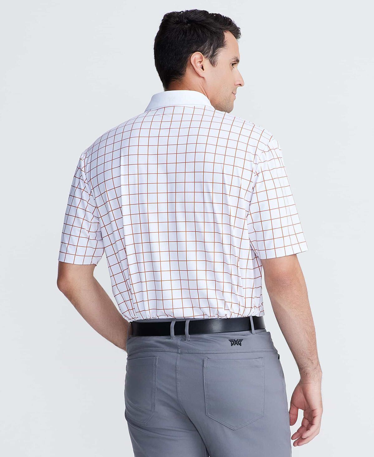 Men's Comfort Fit Archive Windowpane Polo 