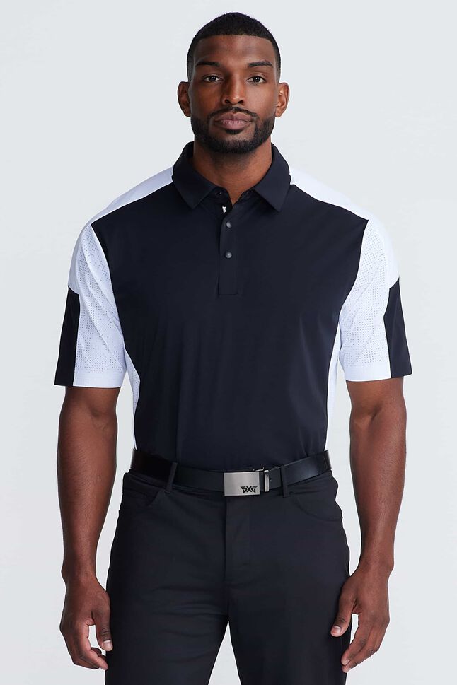 Men's Comfort Fit Side Logo Polo