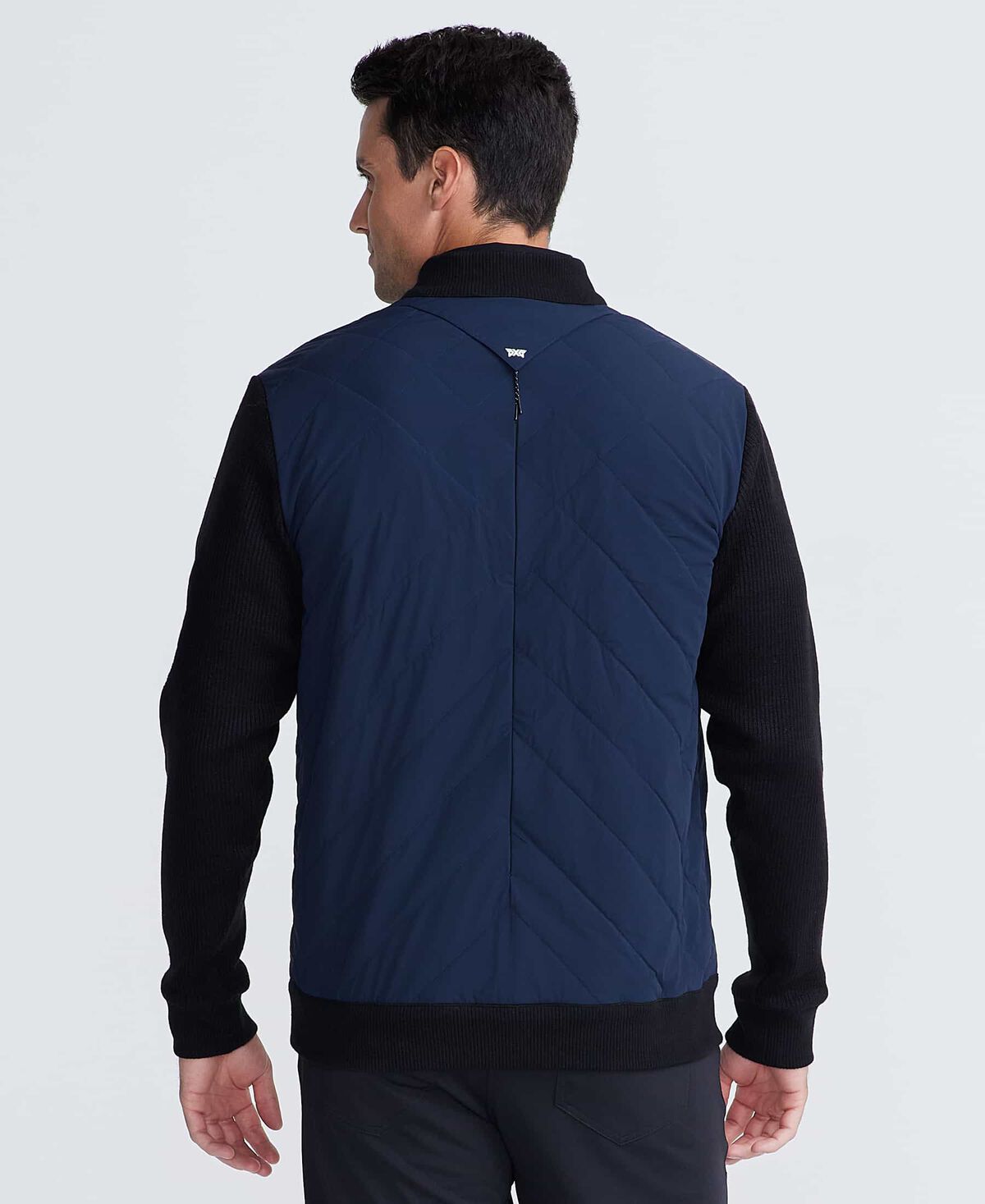 Men's Hybrid Sweater Quilted Jacket 