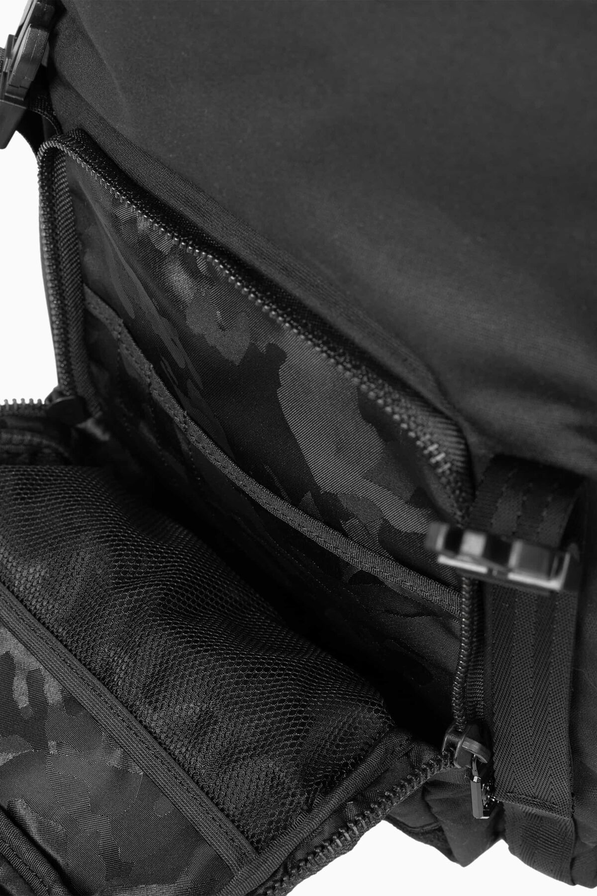 Monogrammed Black Camo Lauren Backpack