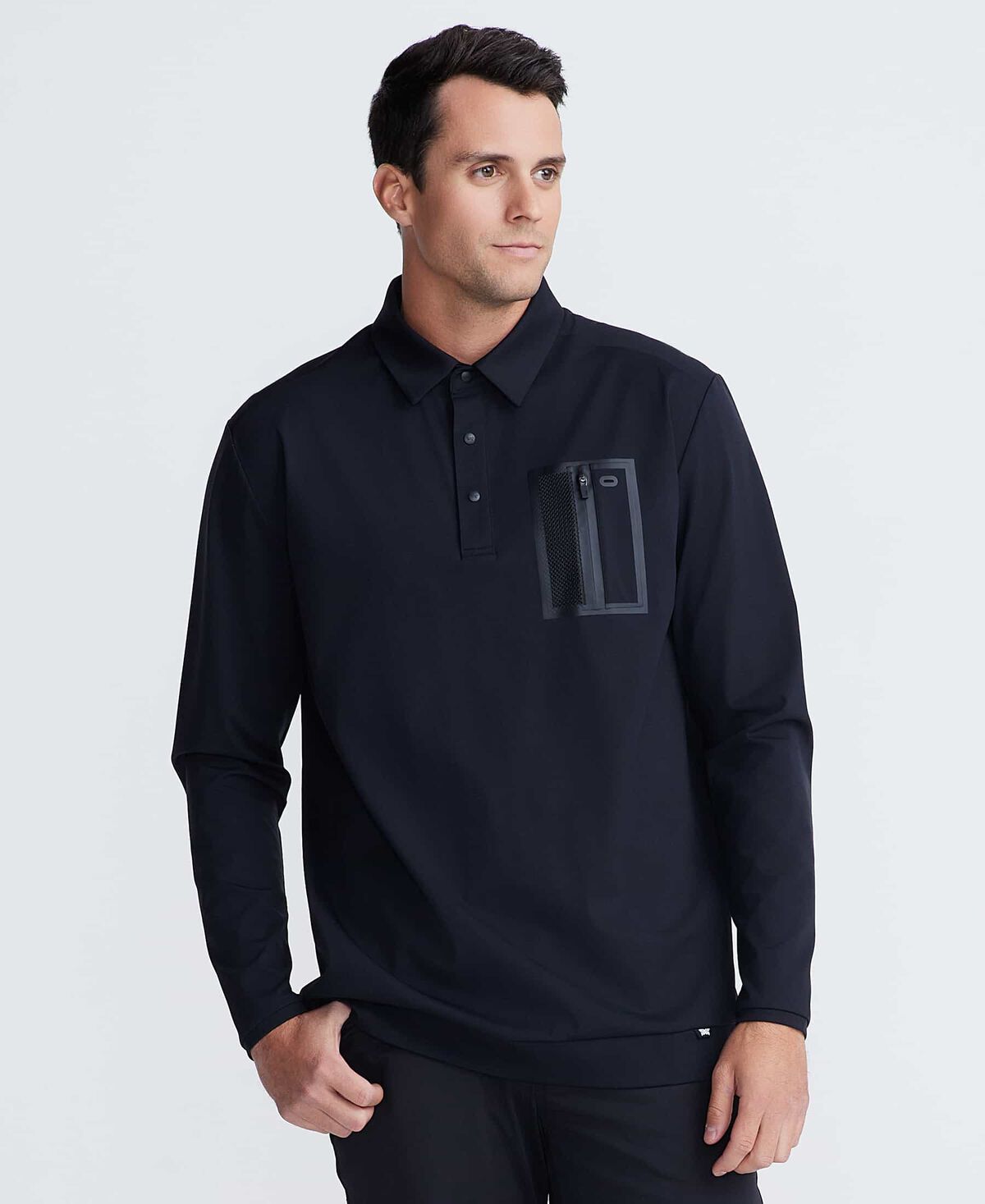 Men's Long Sleeve Performance Pocket Polo 