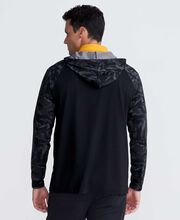 Men's Hooded Fairway Camo Raglan Pullover 