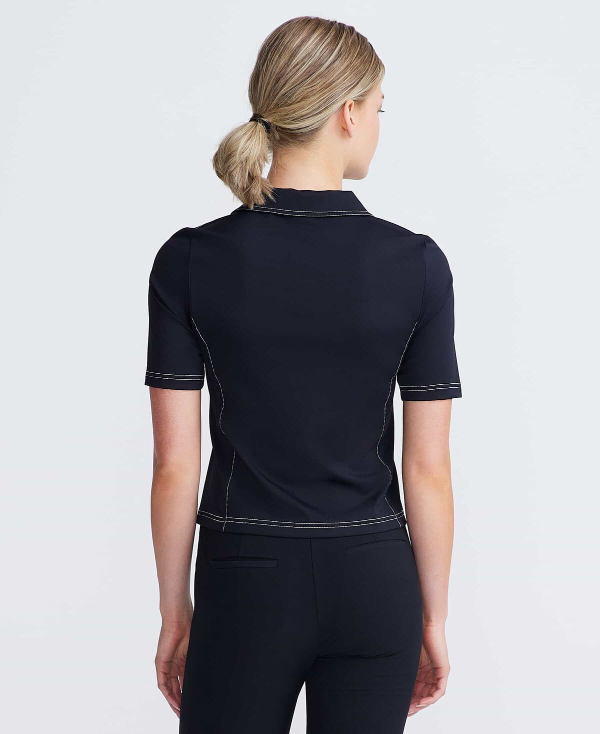 Women's Extended Placket Flair Polo 