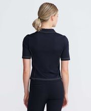 Women's Extended Placket Flair Polo 