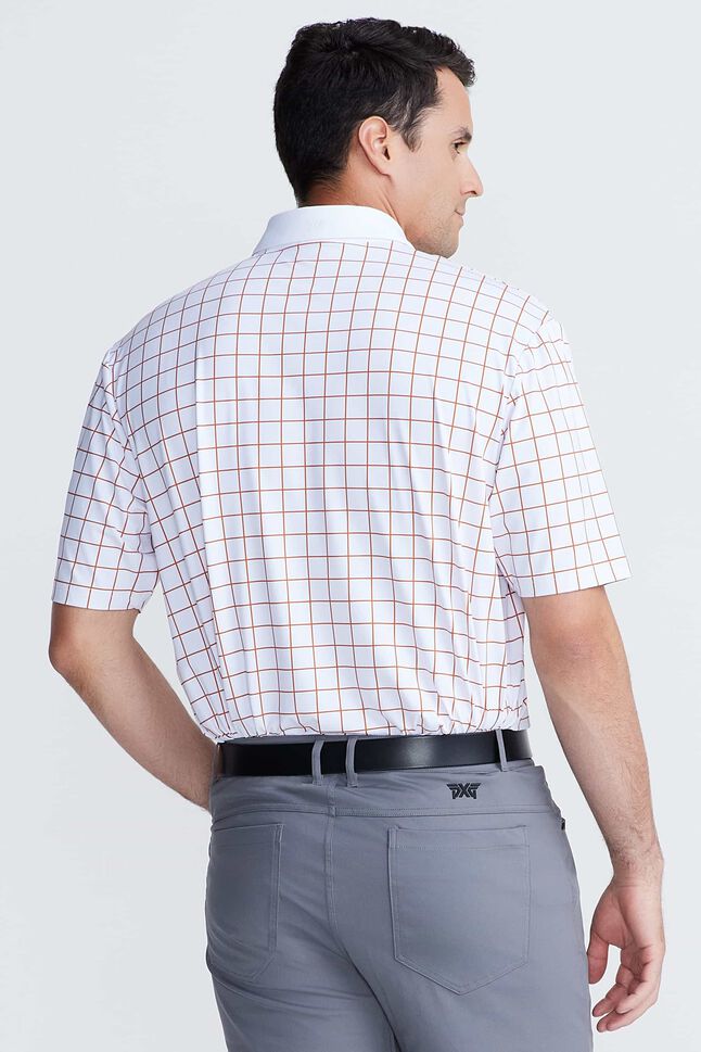 Men's Comfort Fit Archive Windowpane Polo