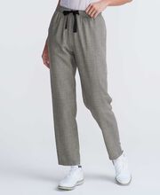 Women's Prince of Wales Drawstring Trousers 