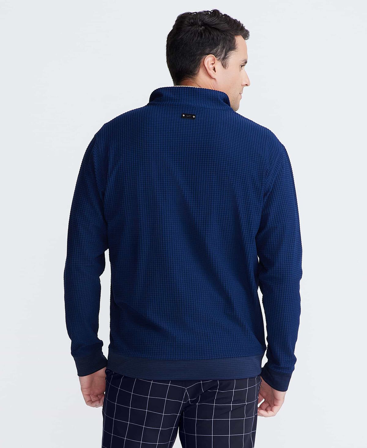 Men's 1/4 Zip Textured Pullover 