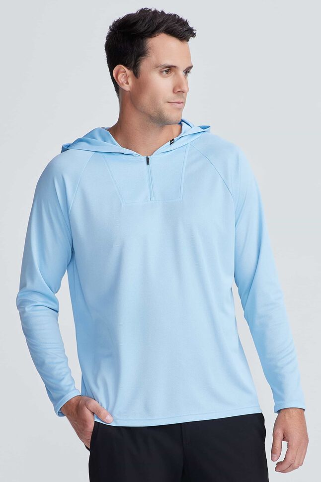 Men's Hybrid Hooded Pullover