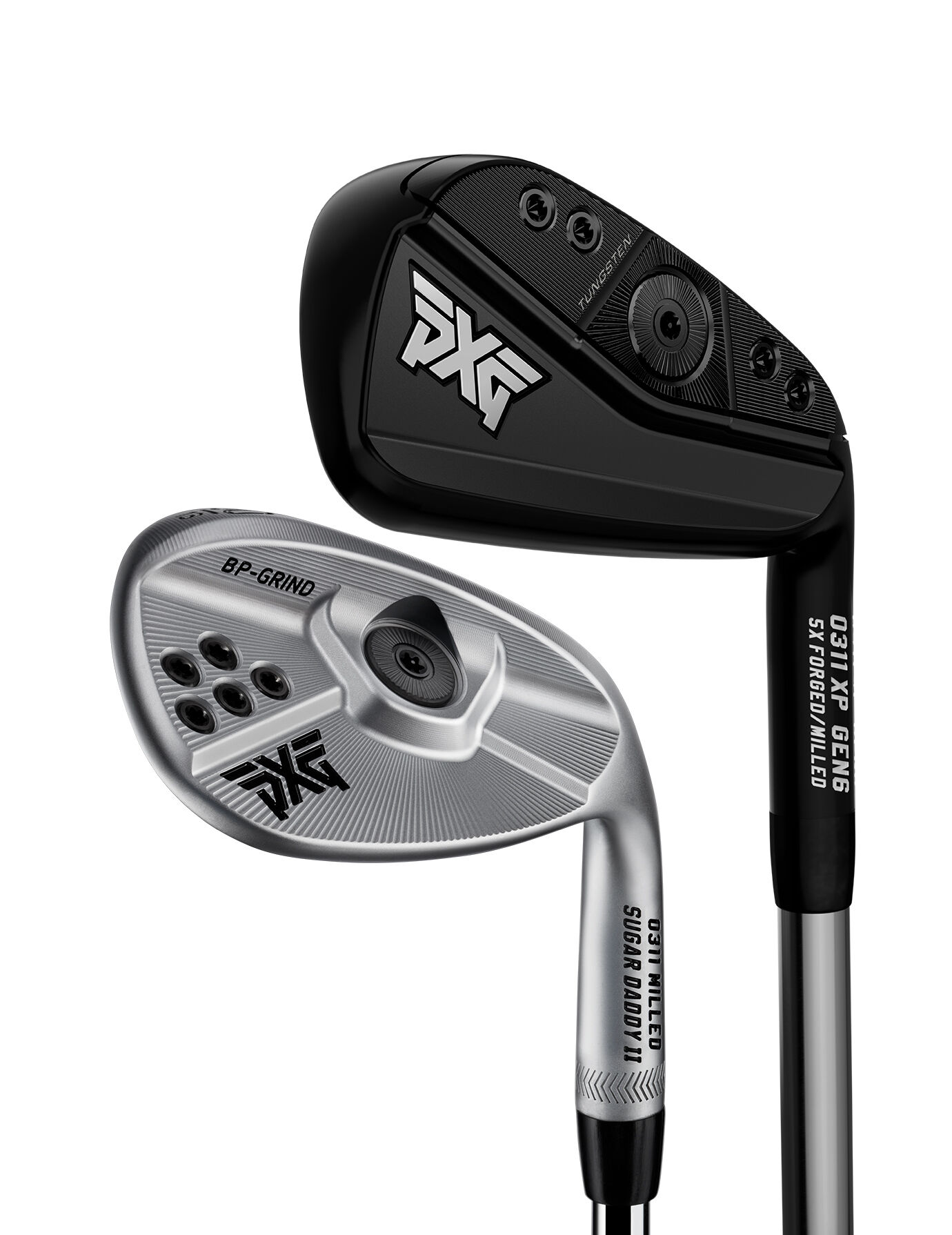 Buy GEN6 0311 XP Irons 7-PW, G-Double Black, Sugar Daddy II Wedges