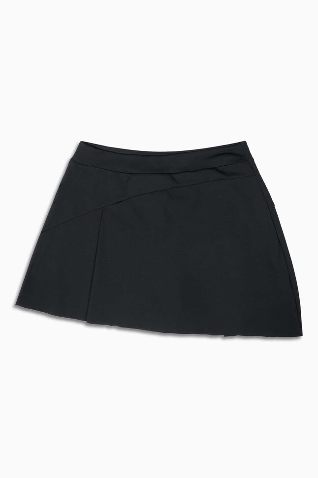 Women's Draped Pleated Jersey Skirt