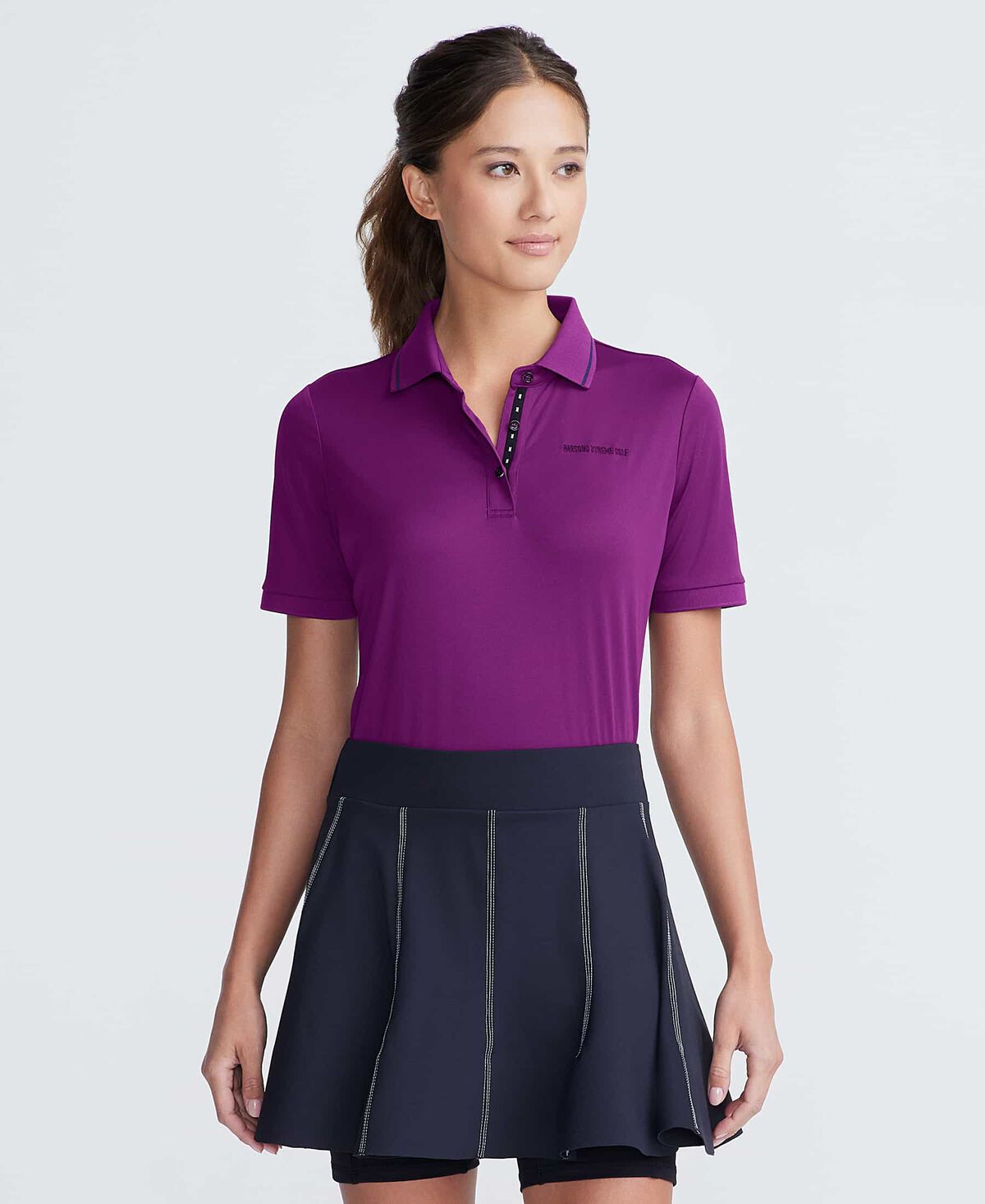 Women's Classic Ribbed Collar Polo 