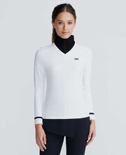 Women's Two-in-One Textured 1/4 Zip 