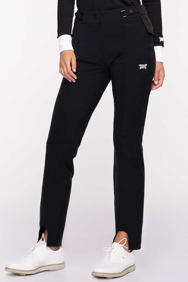 Women's Front Slit Golf Pants Black  Shop the Highest Quality Golf  Apparel, Gear, Accessories and Golf Clubs at PXG