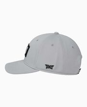 Stretch Patch Snapback Hat - Grey - One Size Grey