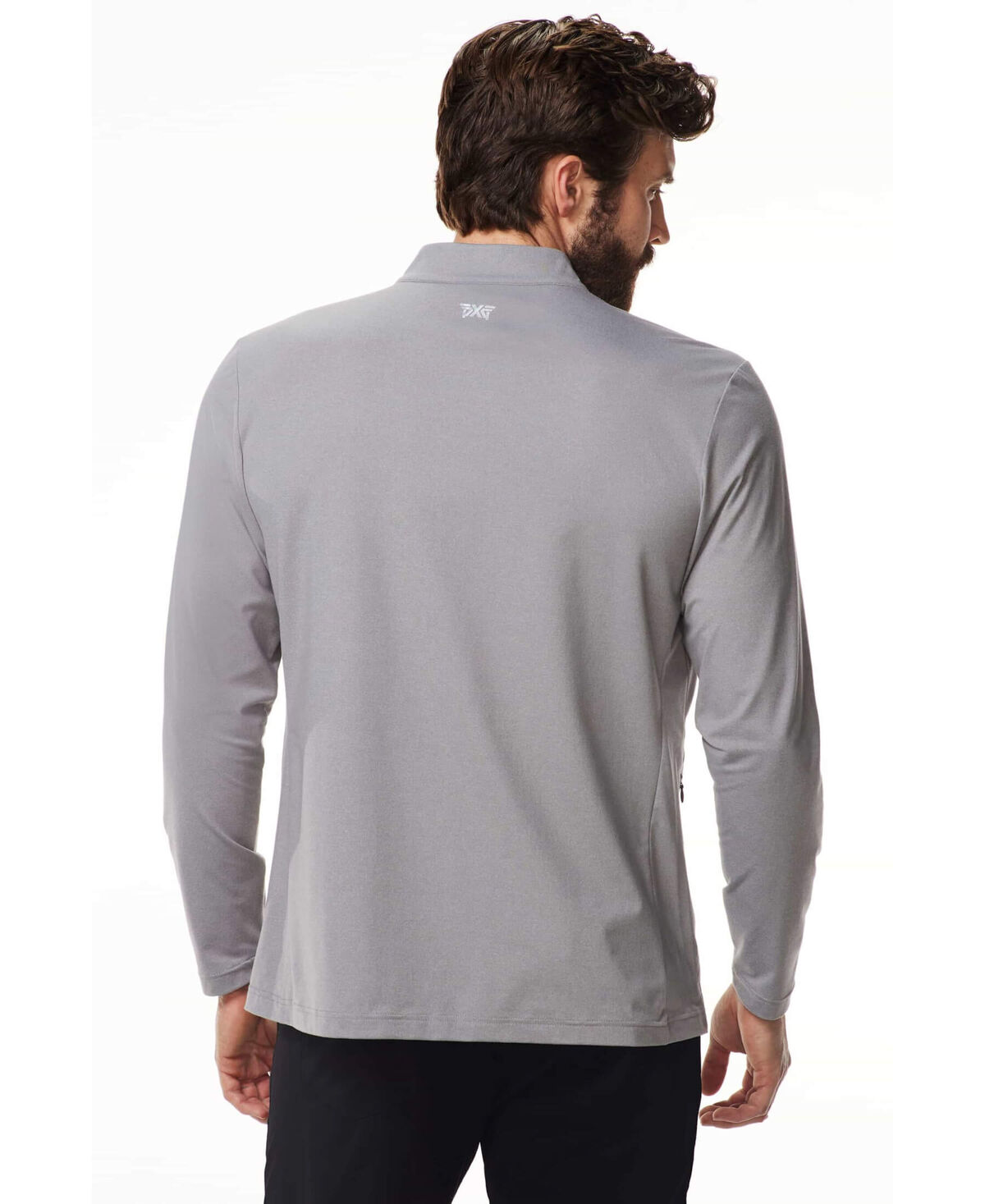 Flow Performance 1/4 Zip Pullover - Heather Charcoal