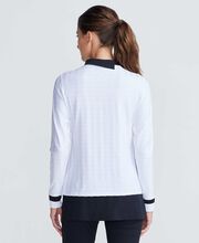 Women's Asymmetric Mock Neck Pullover 