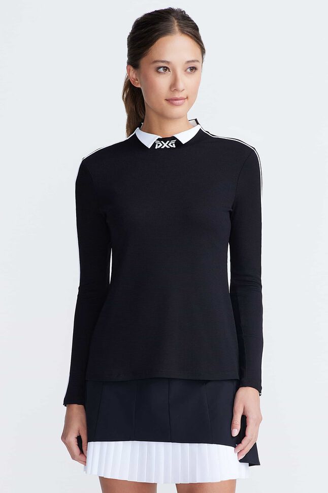 Women's Peekaboo Collar Pullover