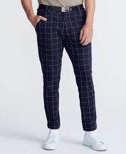 Pantalon Ajusté à Carreaux 