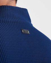 Men's 1/4 Zip Textured Pullover 