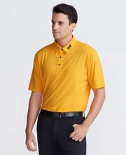 Men's Comfort Fit Perforated Polo 