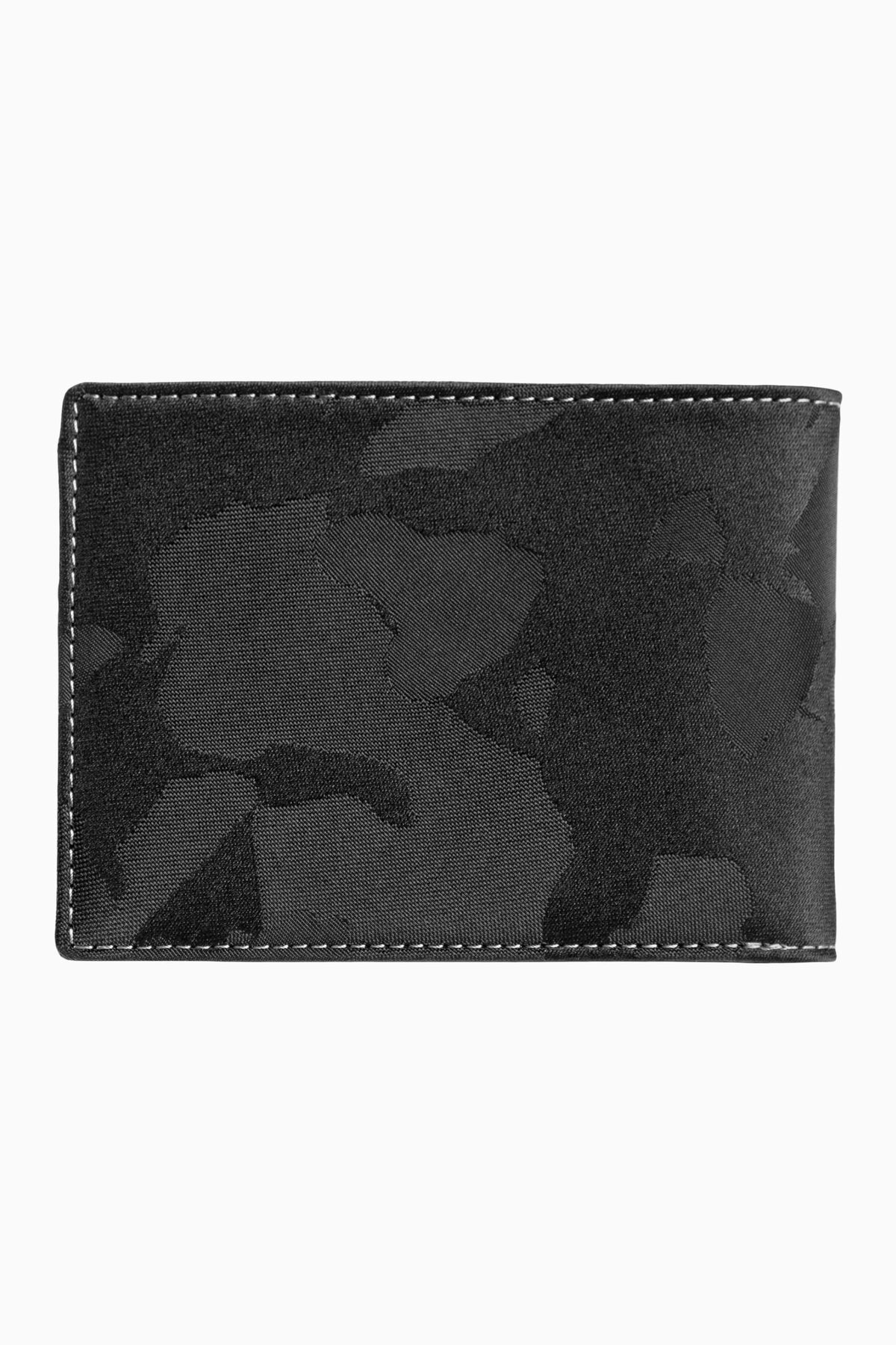 Shop COACH Monogram Jacquard & Leather Bi-Fold Wallet