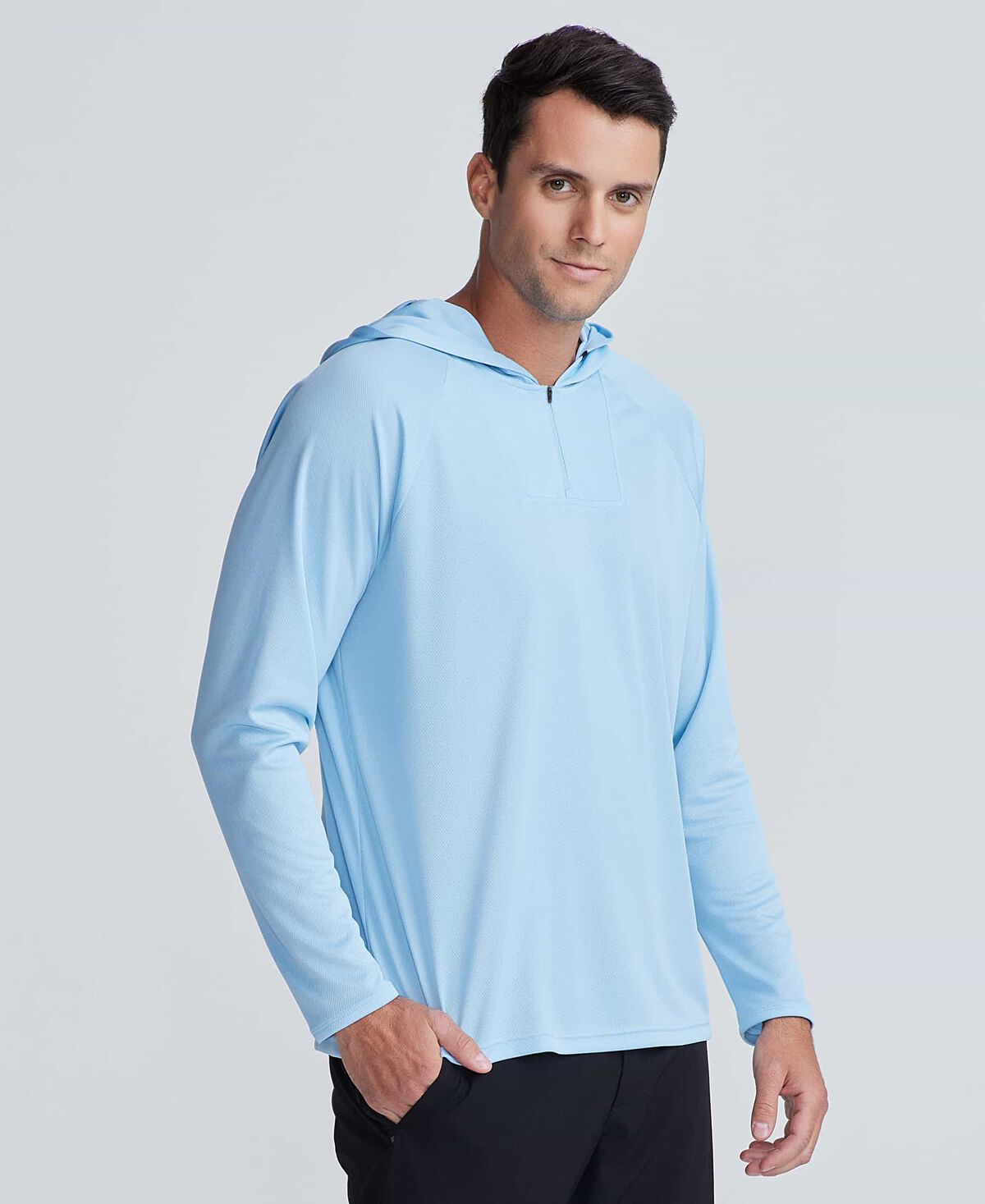 Men's Hybrid Hooded Pullover 