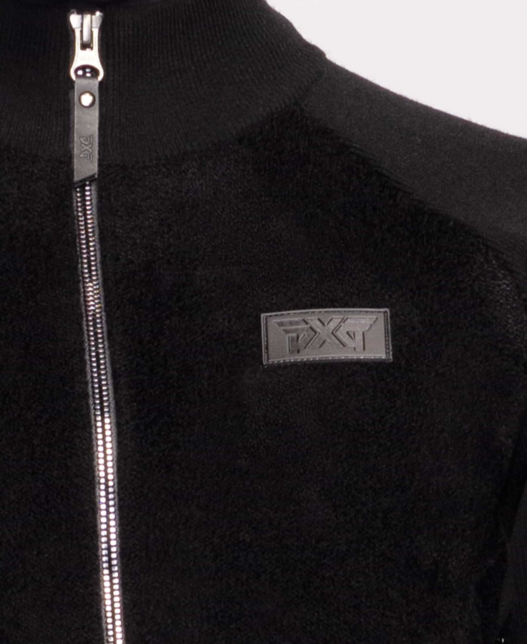 Jack & Jill Jacket Womens L Full Zip Black Collar Pockets Fleece